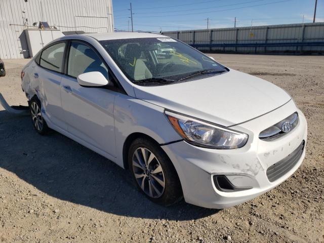 KMHCT4AE3HU376035 - 2017 HYUNDAI ACCENT SE WHITE photo 1