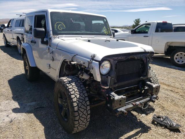 1C4AJWBG3CL154459 - 2012 JEEP WRANGLER S SILVER photo 1