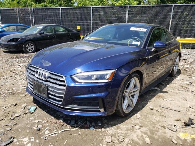 WAUSNAF52KA016732 - 2019 AUDI A5 PREMIUM BLUE photo 2