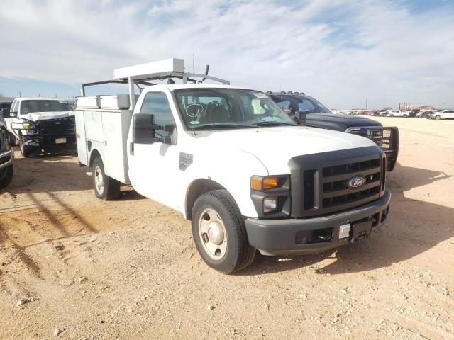 1FTWF30598EA26844 - 2008 FORD F350 SRW S WHITE photo 1