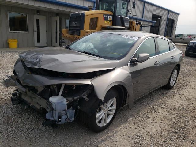 1G1ZF5SU0JF182728 - 2018 CHEVROLET MALIBU HYB GRAY photo 2