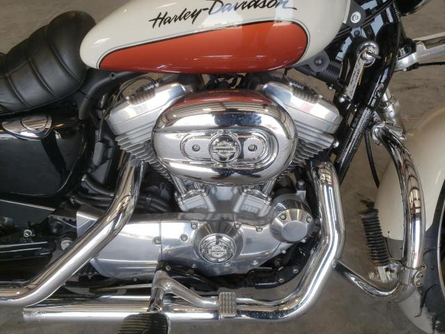 1HD4CR219BC428863 - 2011 HARLEY-DAVIDSON XL883 L WHITE photo 7