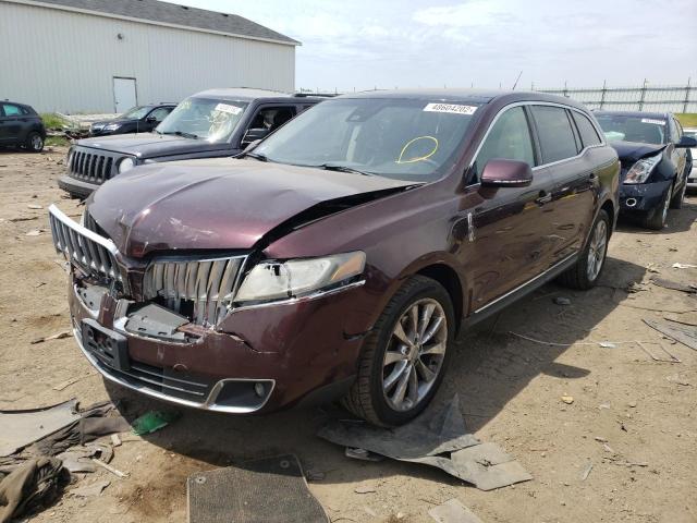 2LMHJ5AT5BBJ53951 - 2011 LINCOLN MKT PURPLE photo 2