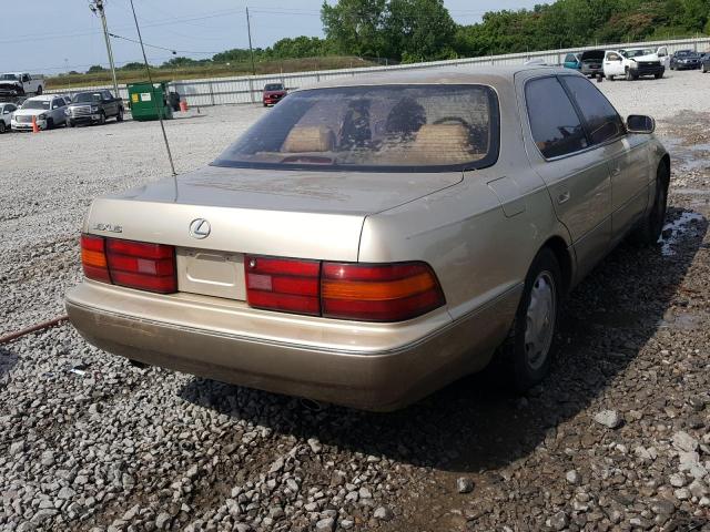 JT8UF11E7R0188026 - 1994 LEXUS LS 400 GOLD photo 4