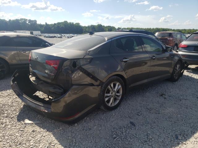 5XXGN4A73DG251585 - 2013 KIA OPTIMA EX 灰色 照片 4