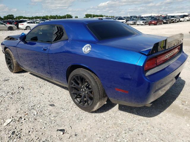 2C3CDYBT1CH269927 - 2012 DODGE CHALLENGER BLUE photo 3