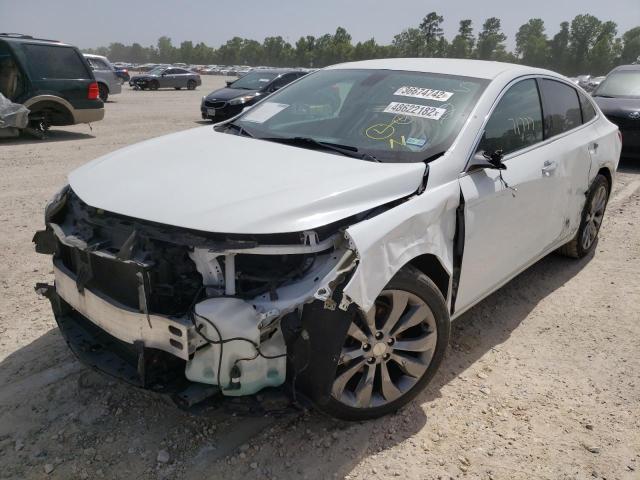 1G1ZH5SX0GF264892 - 2016 CHEVROLET MALIBU PRE WHITE photo 2