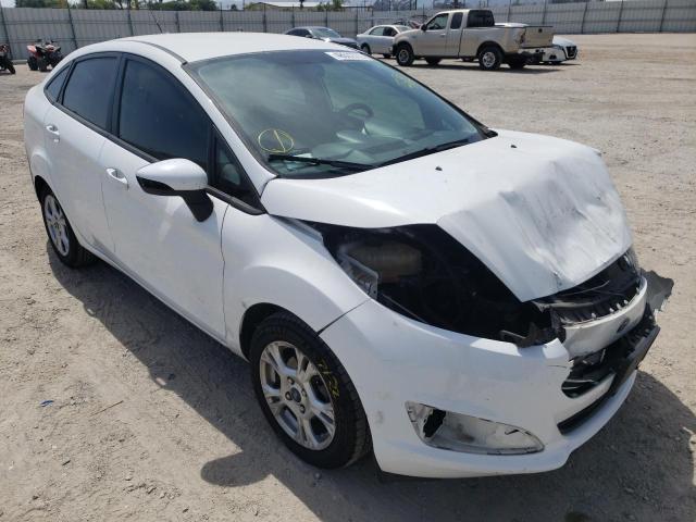 3FADP4BJ0EM227614 - 2014 FORD FIESTA SE WHITE photo 1