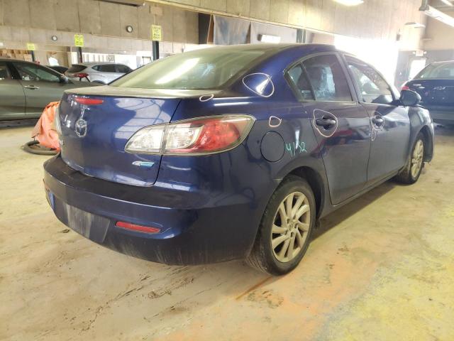 JM1BL1V75C1605772 - 2012 MAZDA 3 I BLUE photo 4