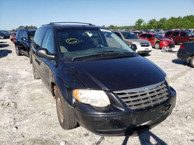 2A4GP44R37R325617 - 2007 CHRYSLER TOWN & COU BLACK photo 1