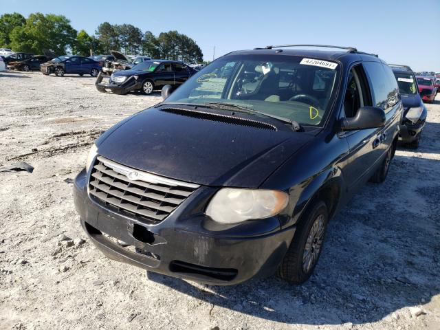 2A4GP44R37R325617 - 2007 CHRYSLER TOWN & COU BLACK photo 2