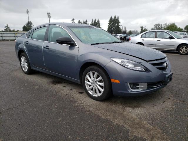 1YVHZ8CH7B5M09637 - 2011 MAZDA 6 I BLUE photo 1