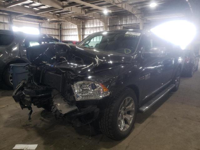 1C6RR7PM4FS751119 - 2015 RAM 1500 LONGH BLACK photo 2