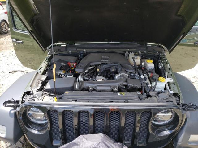 1C4GJXAG9LW315686 - 2020 JEEP WRANGLER S 绿色 照片 7