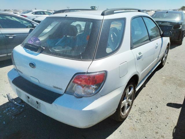 JF1GG67616G809245 - 2006 SUBARU IMPREZA WHITE photo 4