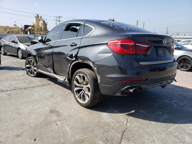 5UXKU2C30H0N85560 - 2017 BMW X6 XDRIVE3 BLACK photo 3