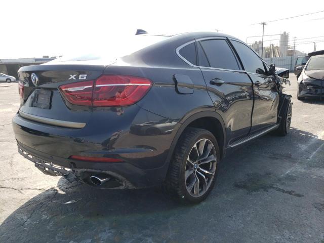 5UXKU2C30H0N85560 - 2017 BMW X6 XDRIVE3 BLACK photo 4