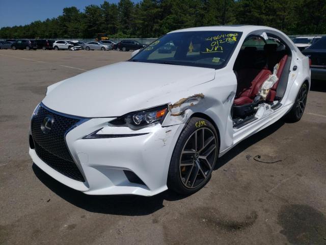 JTHCM1D20G5012731 - 2016 LEXUS IS300 WHITE photo 2