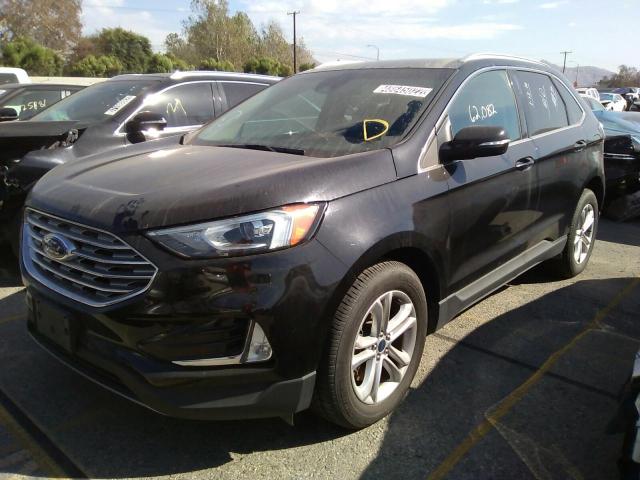 2FMPK4J93LBA28967 - 2020 FORD EDGE SEL GRAY photo 2