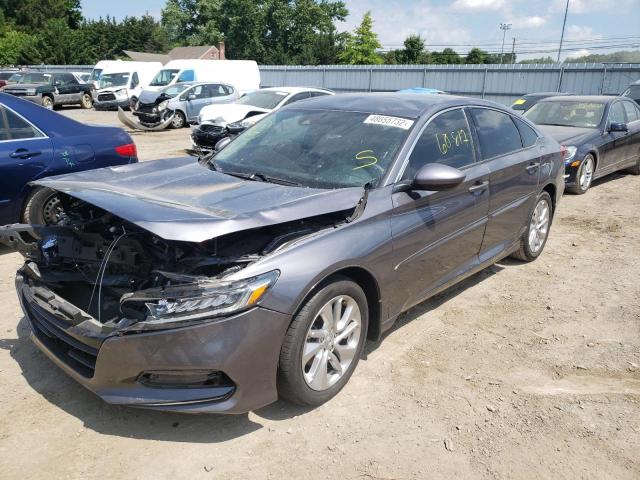 1HGCV1F10JA263090 - 2018 HONDA ACCORD LX GRAY photo 2