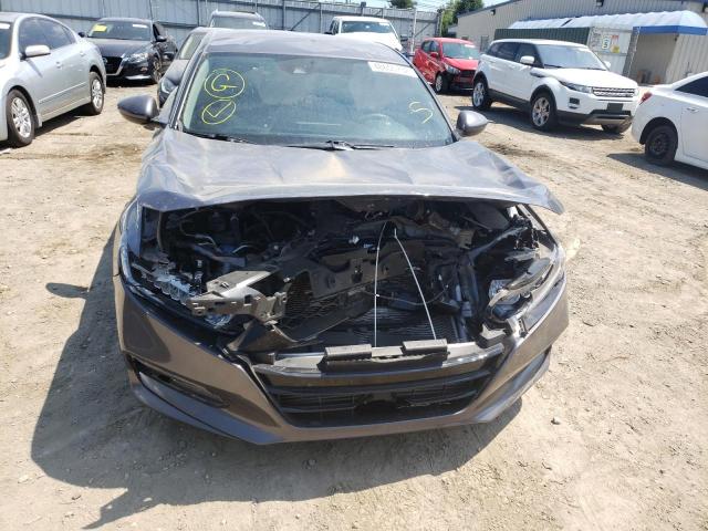 1HGCV1F10JA263090 - 2018 HONDA ACCORD LX GRAY photo 9