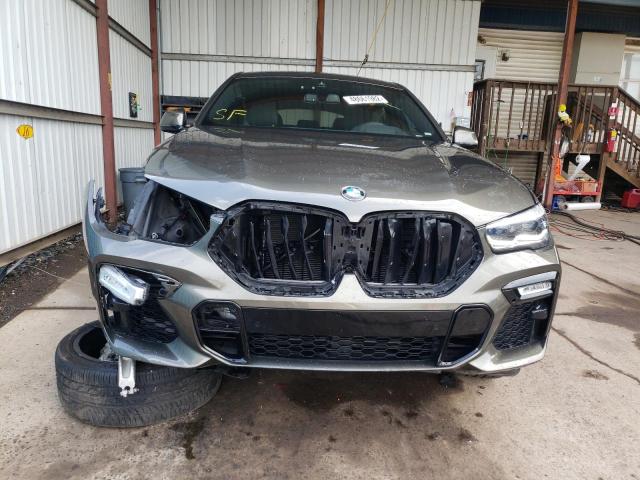 5UXCY6C07M9E07949 - 2021 BMW X6 XDRIVE4 BROWN photo 9