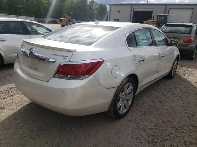 1G4GC5EC8BF331605 - 2011 BUICK LACROSSE C WHITE photo 4