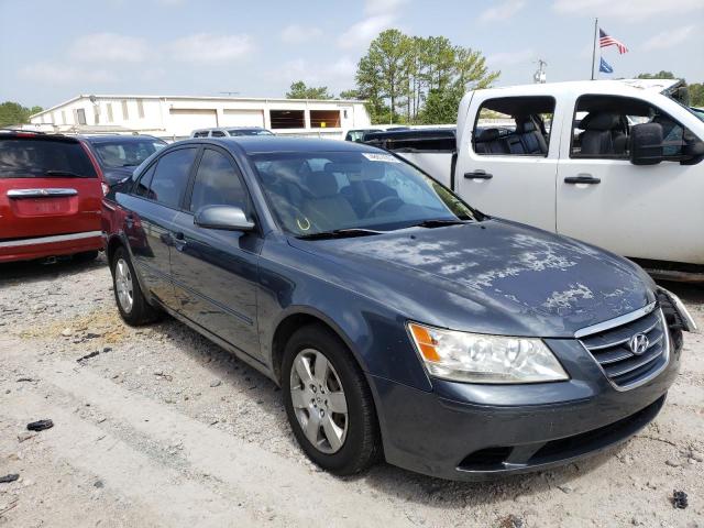 5NPET46C39H458167 - 2009 HYUNDAI SONATA GLS BLUE photo 1