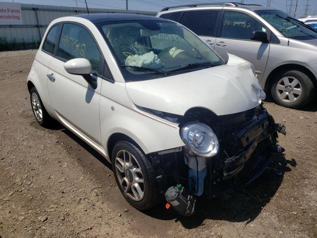 3C3CFFAR2DT667841 - 2013 FIAT 500 POP WHITE photo 1