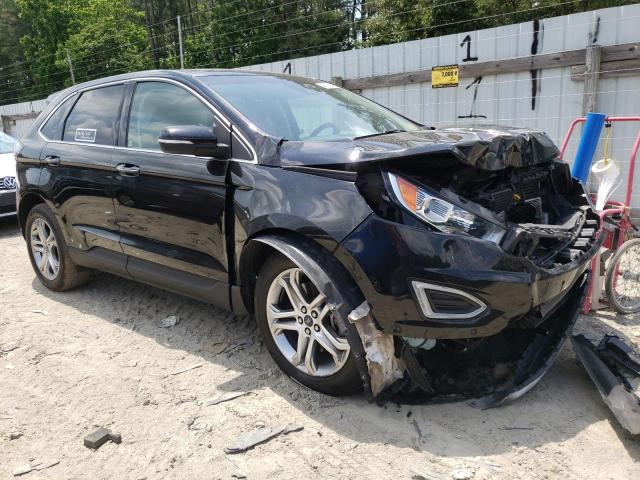 2FMPK3K85FBC30178 - 2015 FORD EDGE BLACK photo 1