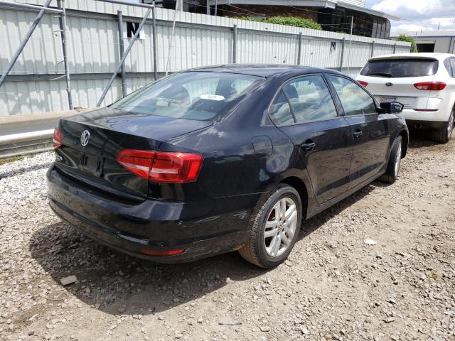 3VW2K7AJ6FM355048 - 2015 VOLKSWAGEN JETTA BASE 黑色 照片 4