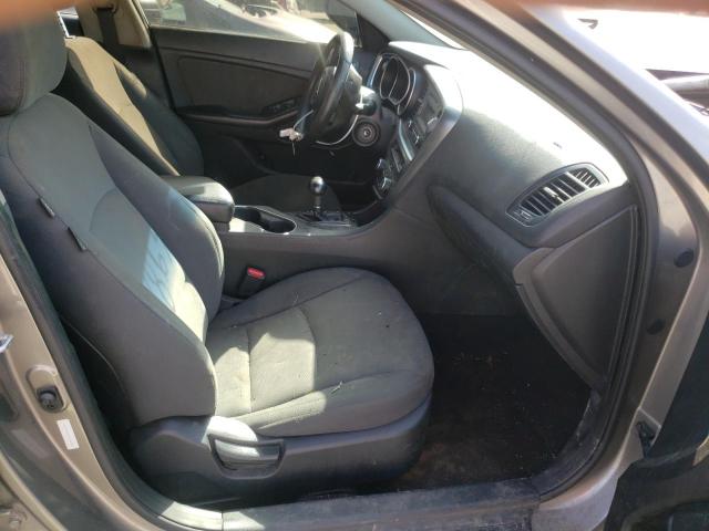 5XXGM4A72FG501940 - 2015 KIA OPTIMA GRAY photo 5
