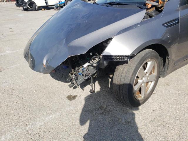 5XXGM4A72FG501940 - 2015 KIA OPTIMA GRAY photo 9