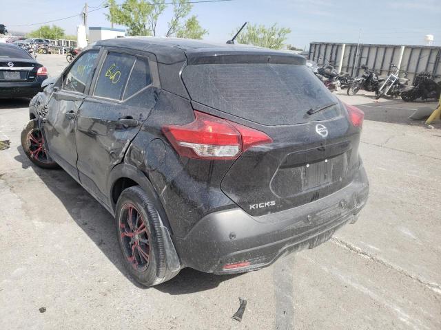 3N1CP5BV6LL542132 - 2020 NISSAN KICKS S BLACK photo 3