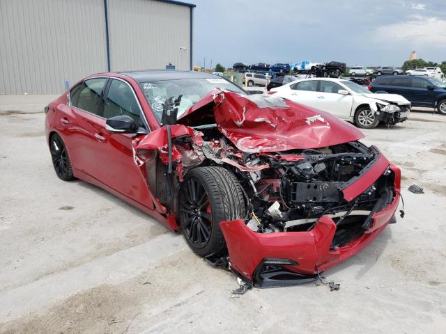 JN1FV7AP4JM461473 - 2018 INFINITI Q50 RED SP RED photo 1