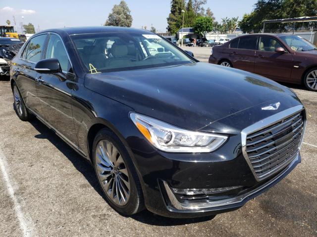 KMHG54JH5HU032079 - 2017 GENESIS G90 BLACK photo 1