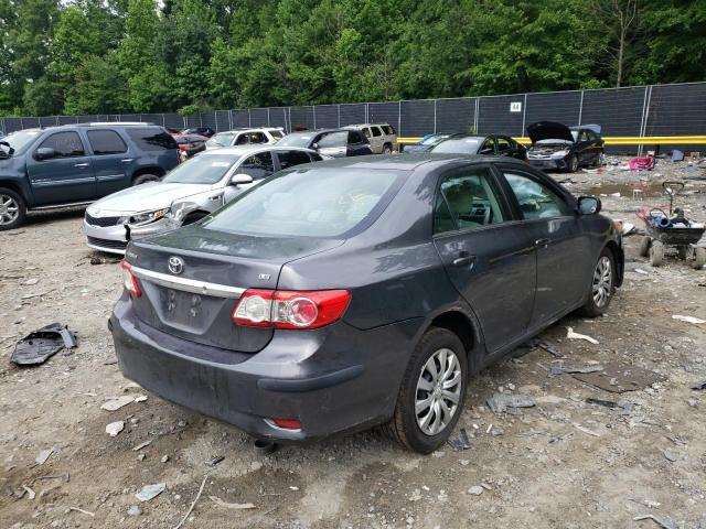 2T1BU4EE9DC103812 - 2013 TOYOTA CAROLA GRAY photo 4