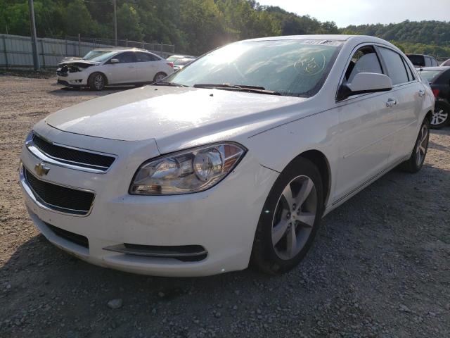 1G1ZC5EU9CF108604 - 2012 CHEVROLET MALIBU 1LT 白色 照片 2