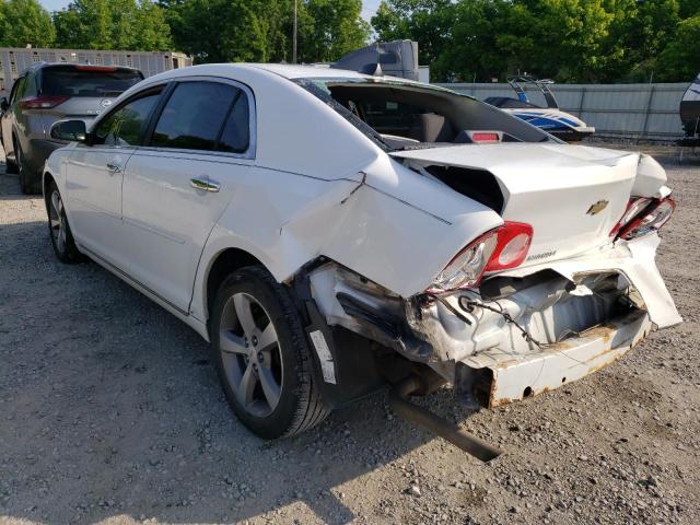 1G1ZC5EU9CF108604 - 2012 CHEVROLET MALIBU 1LT 白色 照片 3
