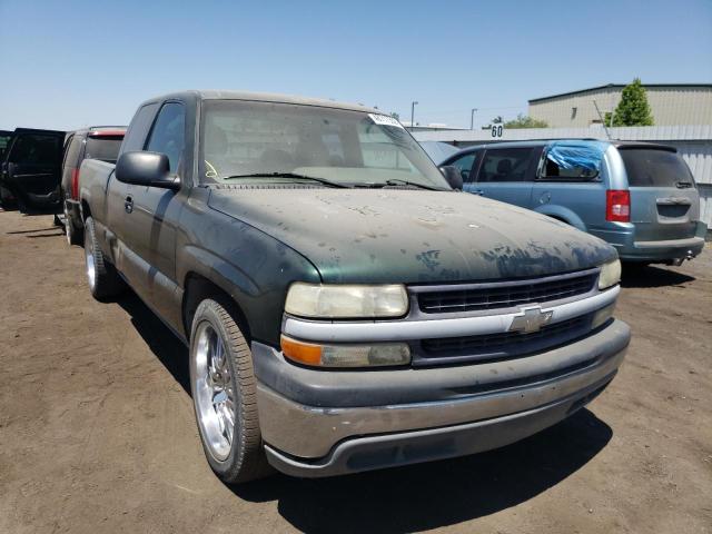 2GCEC19W811233303 - 2001 CHEVROLET SILVERADO GREEN photo 1