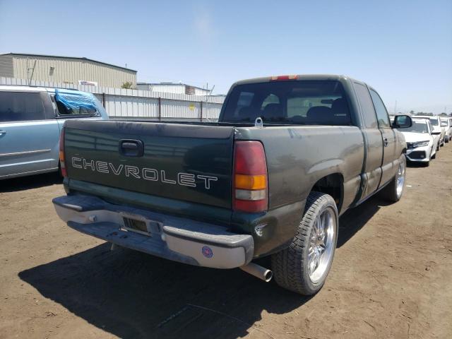 2GCEC19W811233303 - 2001 CHEVROLET SILVERADO GREEN photo 4