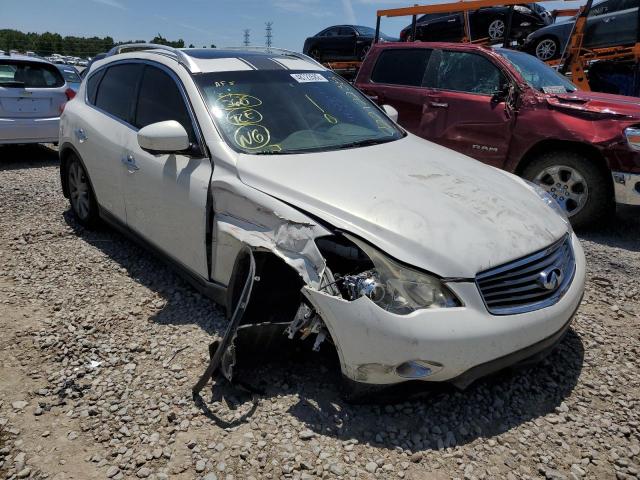 JNKAJ09E19M900541 - 2009 INFINITI EX35 BASE WHITE photo 1