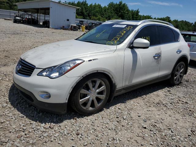 JNKAJ09E19M900541 - 2009 INFINITI EX35 BASE WHITE photo 2