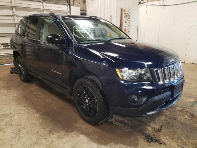 1C4NJCBB4FD380884 - 2015 JEEP COMPASS SP BLUE photo 1