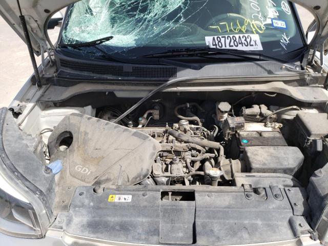 KNDJN2A23F7776690 - 2015 KIA SOUL SILVER photo 7