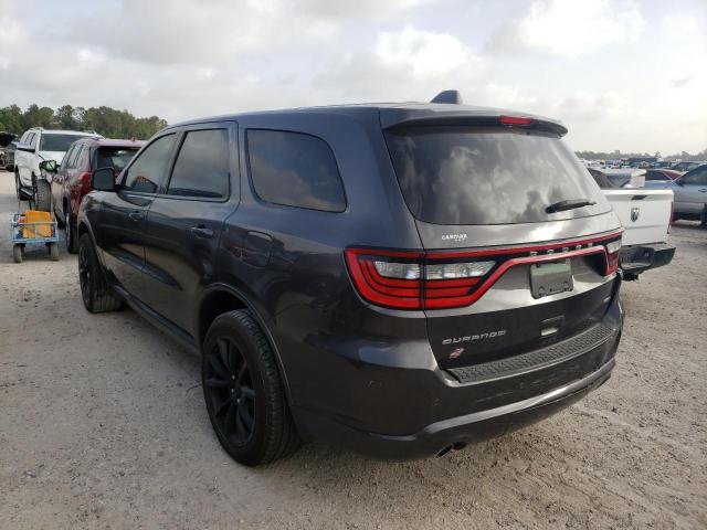 1C4RDJDG7KC550256 - 2019 DODGE DURANGO GT GRAY photo 3