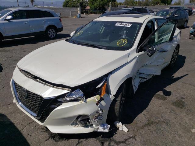 1N4AL4FV6LC153397 - 2020 NISSAN ALTIMA PLA WHITE photo 2