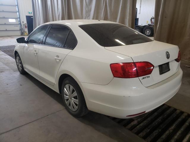 3VW1K7AJ2DM260768 - 2013 VOLKSWAGEN JETTA BASE თეთრი ფოტო 3