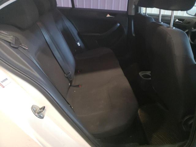3VW1K7AJ2DM260768 - 2013 VOLKSWAGEN JETTA BASE თეთრი ფოტო 6