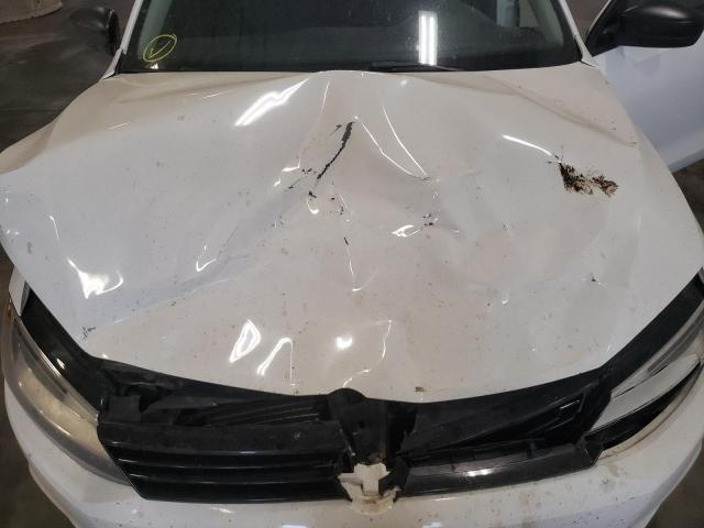 3VW1K7AJ2DM260768 - 2013 VOLKSWAGEN JETTA BASE თეთრი ფოტო 7
